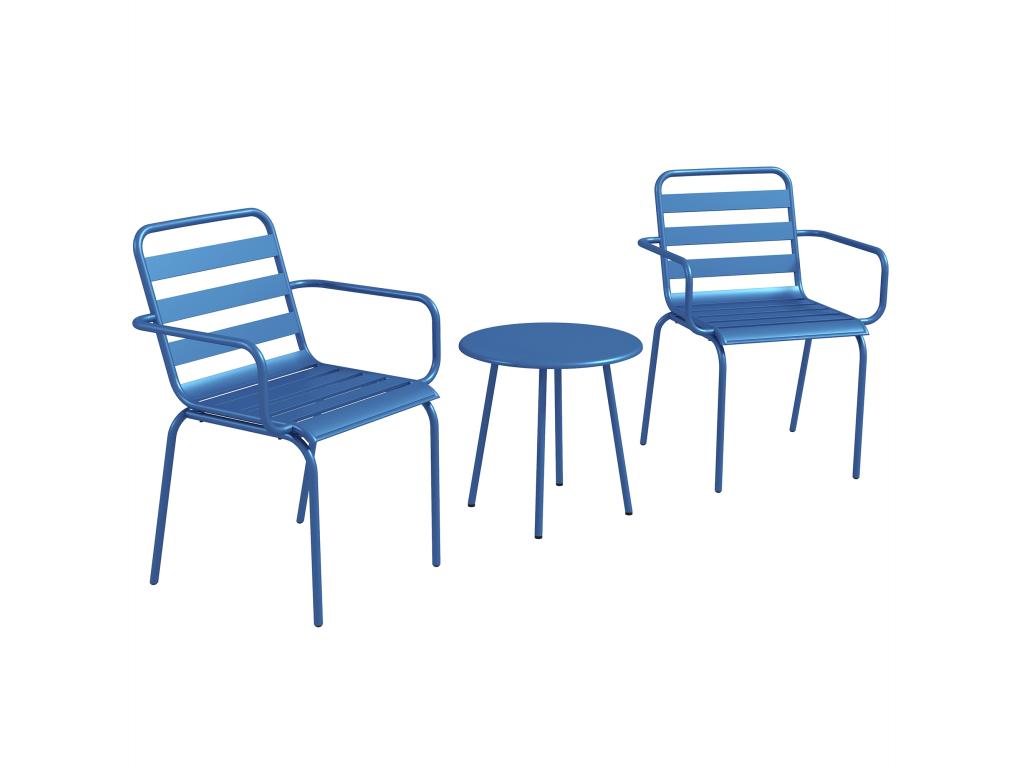 De - Table 60 cm² - Bleu