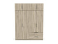 Armoire 8 et 2 l157,3 cm - Naturel