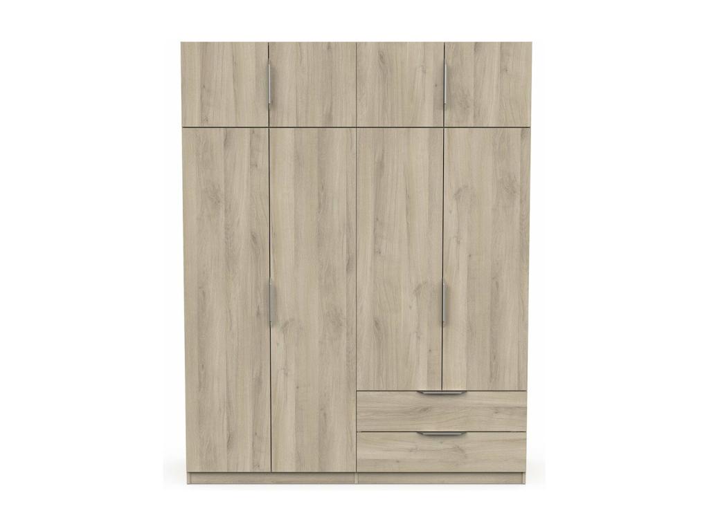Armoire 8 et 2 l157,3 cm - Naturel