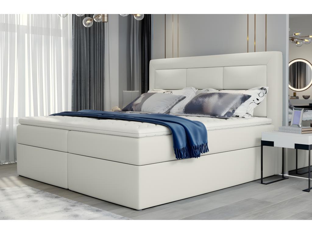 De lit + + Matelas + De - Simili cuir - 160 x 200 cm - 160x200