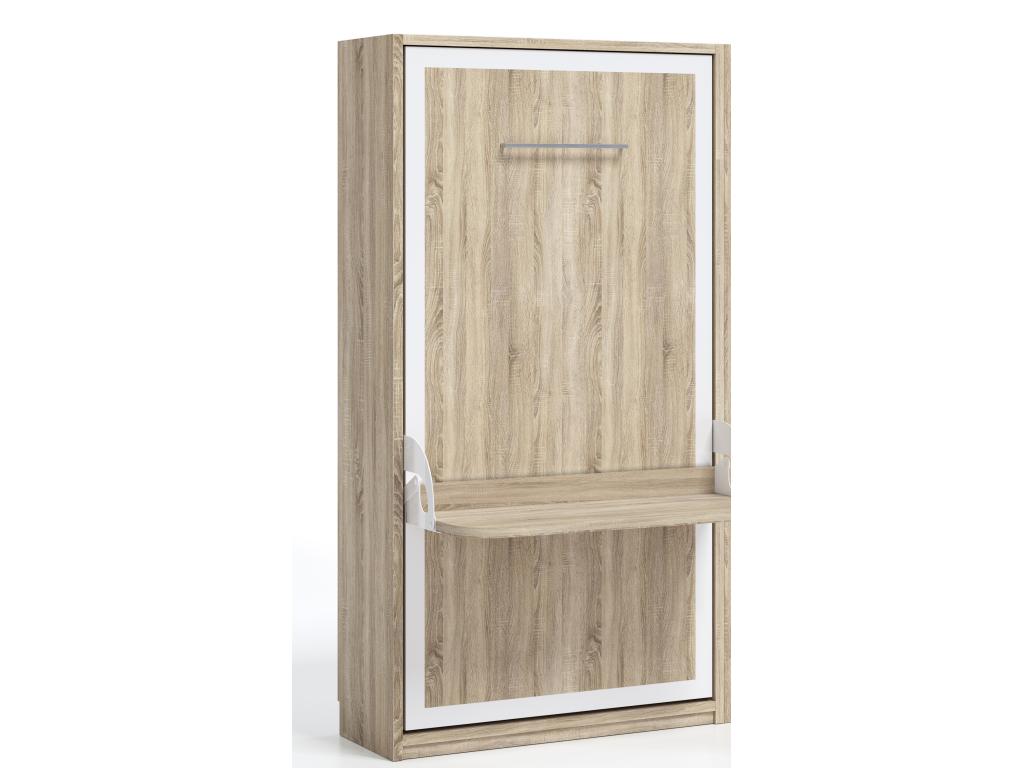 Lit 90x190 avec bureau blanc - Article